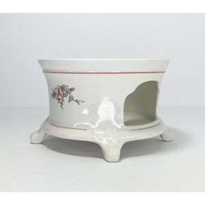 Villeroy & Boch ROSETTE, Porcelain China Warmer Set, 4 1/4” Germany